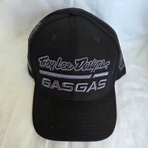 NEW - TROY LEE DESIGNS GASGAS EMBROIDERED CURVED SNAPBACK HAT